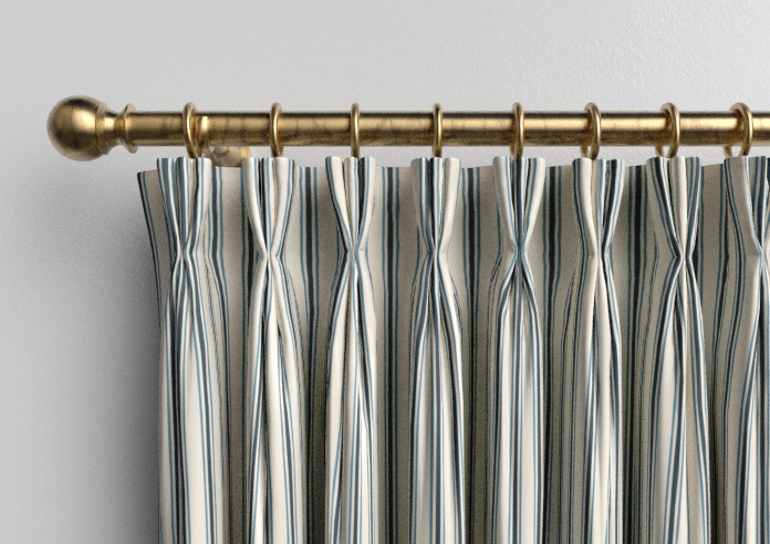 The British Stripe Co. Mary, Polzeath No.2 - Made to Measure Curtains - Image 11